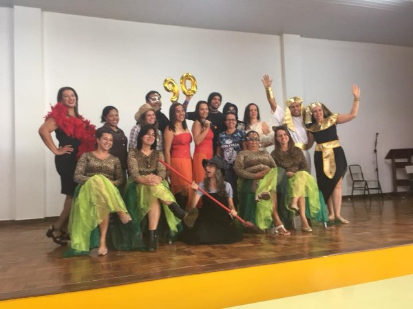 Uma das ações para comemorar o aniversário da escola foi o tradicional “Show de Talentos”. Foto: Arquivo da Escola